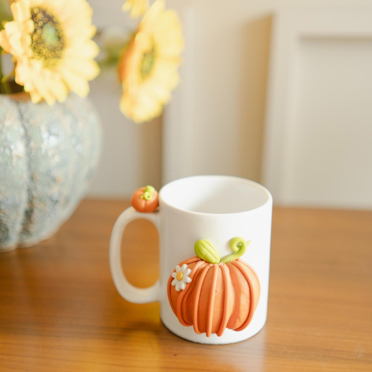 Pumpkin Spice - Handmade Ceramic Coffee Mug | Verified Sustainable by Brown Living™