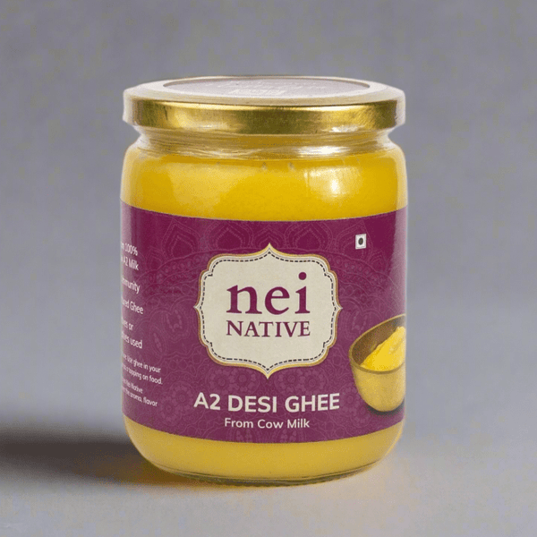 Pure A2 Desi Bilona Ghee | Hand - Churned from Grass - Fed Cows | Verified Sustainable by Brown Living™