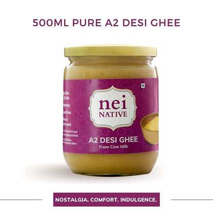 Pure A2 Desi Bilona Ghee | Hand - Churned from Grass - Fed Cows | Verified Sustainable by Brown Living™