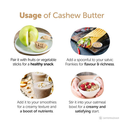 Pure Cashew Butter 200g - Vegan & Keto - Friendly | Verified Sustainable by Brown Living™