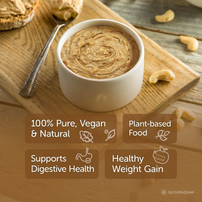 Pure Cashew Butter 200g - Vegan & Keto - Friendly | Verified Sustainable by Brown Living™