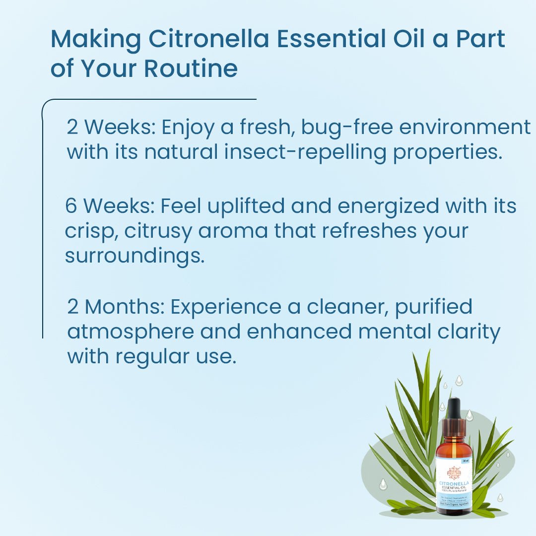 Pure Citronella Essential Oil | Verified Sustainable by Brown Living™