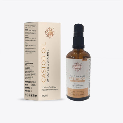 Pure Cold - Pressed Castor Oil | Hair & Skin Nourishment – Body Oil on Brown Living™. SKU: phpnl_oil2. Img 2.