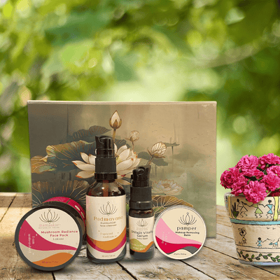 Pure Indulgence Skincare Set | Nourishing Beauty Treats – Gift Giving on Brown Living™. SKU: BL - NL - PIS. Img 1.