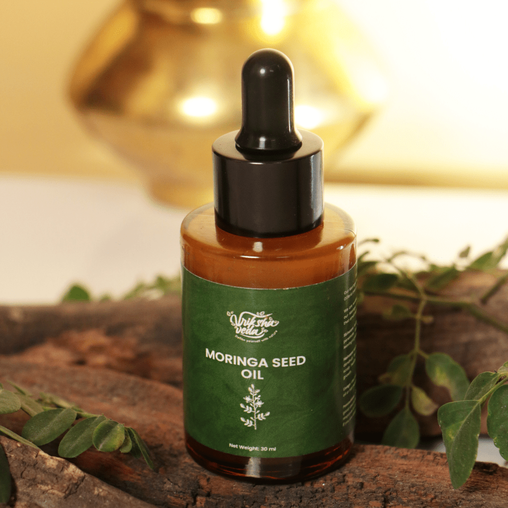 Pure Moringa Seed Oil from Tamil Nadu I Moringa Oil for Skin & Hair | Verified Sustainable by Brown Living™