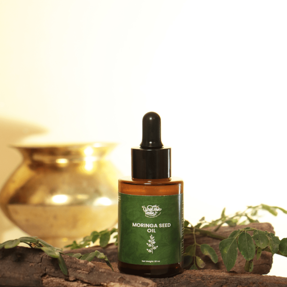 Pure Moringa Seed Oil from Tamil Nadu I Moringa Oil for Skin & Hair | Verified Sustainable by Brown Living™