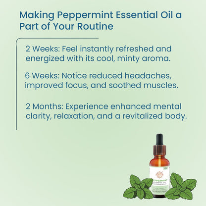 Pure Peppermint Essential Oil | Verified Sustainable by Brown Living™