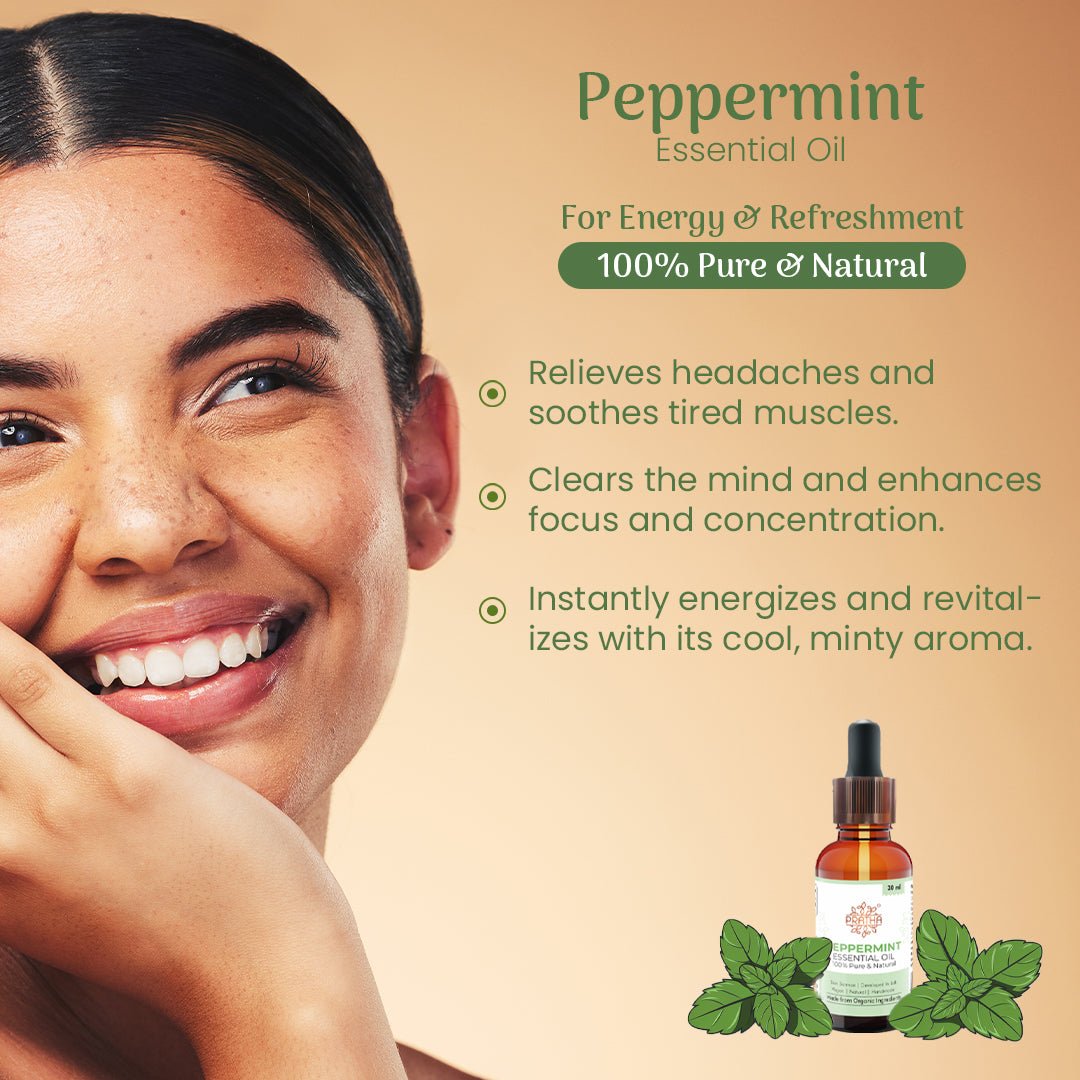 Pure Peppermint Essential Oil | Verified Sustainable by Brown Living™