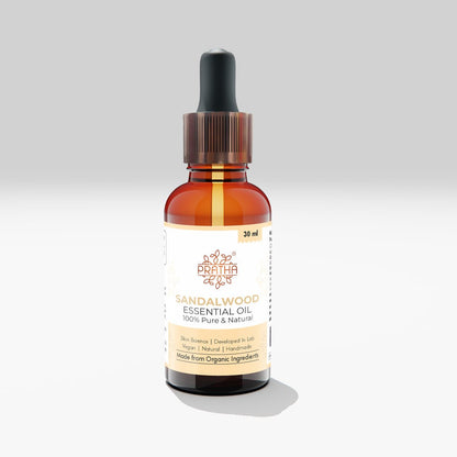 Pure Sandalwood Essential oil - 30mL | Verified Sustainable by Brown Living™