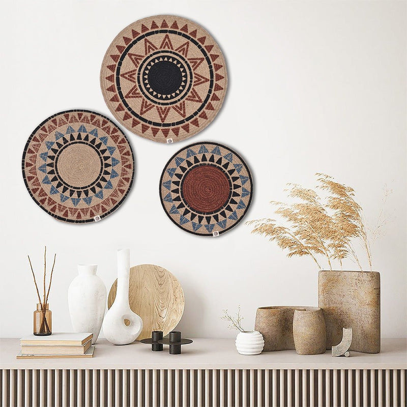 Radiant Mandala Wall Art | Verified Sustainable by Brown Living™