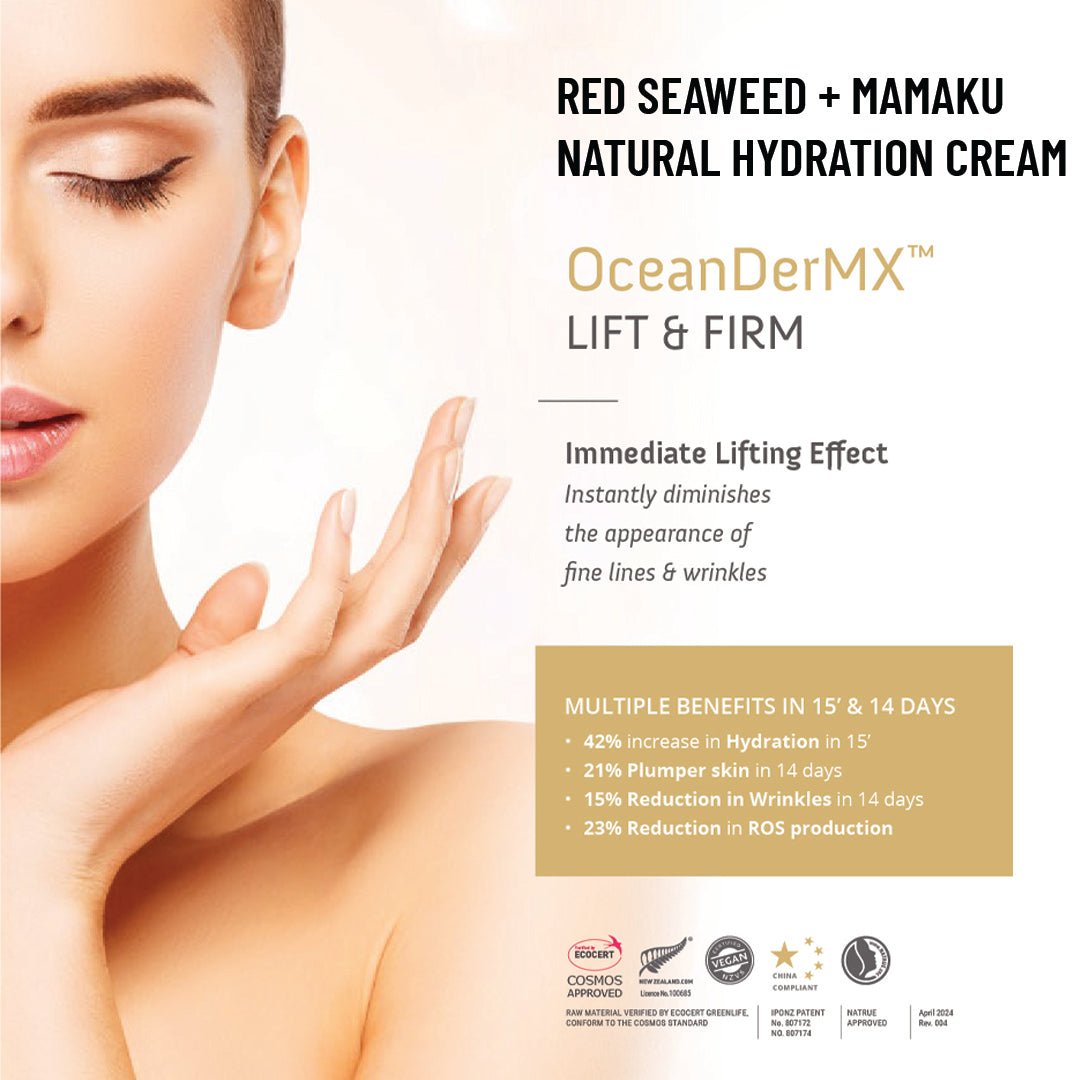 Red Seaweed + Mamaku Natural Hydration Cream | Verified Sustainable by Brown Living™