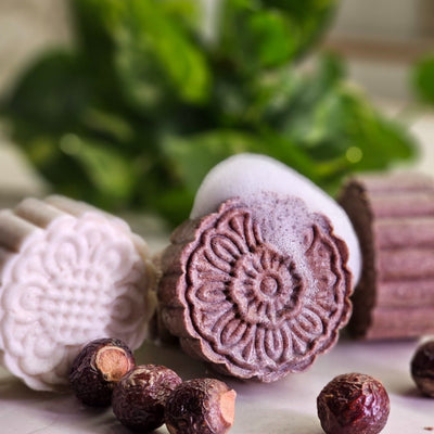 Reetha Shika Shampoo bar | Fights Hairfall & Frizz – Hair Shampoo Bar on Brown Living™. SKU: RS - SB. Img 2.