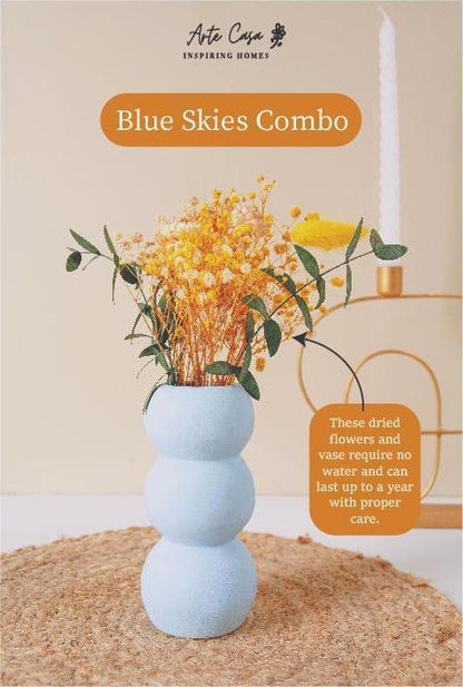 Refreshing Blue Skies Home Decor Combo | Verified Sustainable by Brown Living™