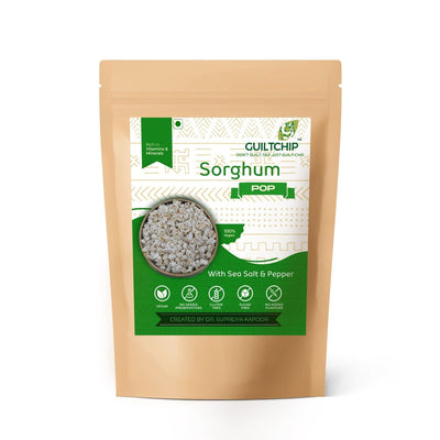 Rocksalt & Pepper Jowar Pop – 80g – Cereal & Meusli on Brown Living™. SKU: VRO - 2520015. Img 5.