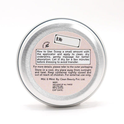 Romantic Rose Vanilla Deodorant for Long - Lasting Aroma – Deodorant by The Bare Bar available on Brown Living™. 20gm . SKU: 8904448006711. Img 3.