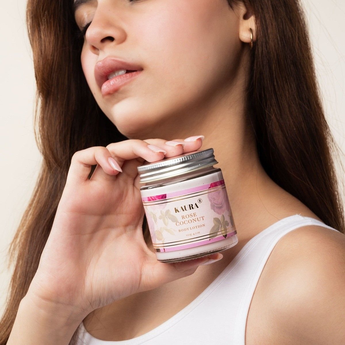 Rose Coconut Body Lotion for Soft & Moisturized Skin – 120g | Verified Sustainable by Brown Living™