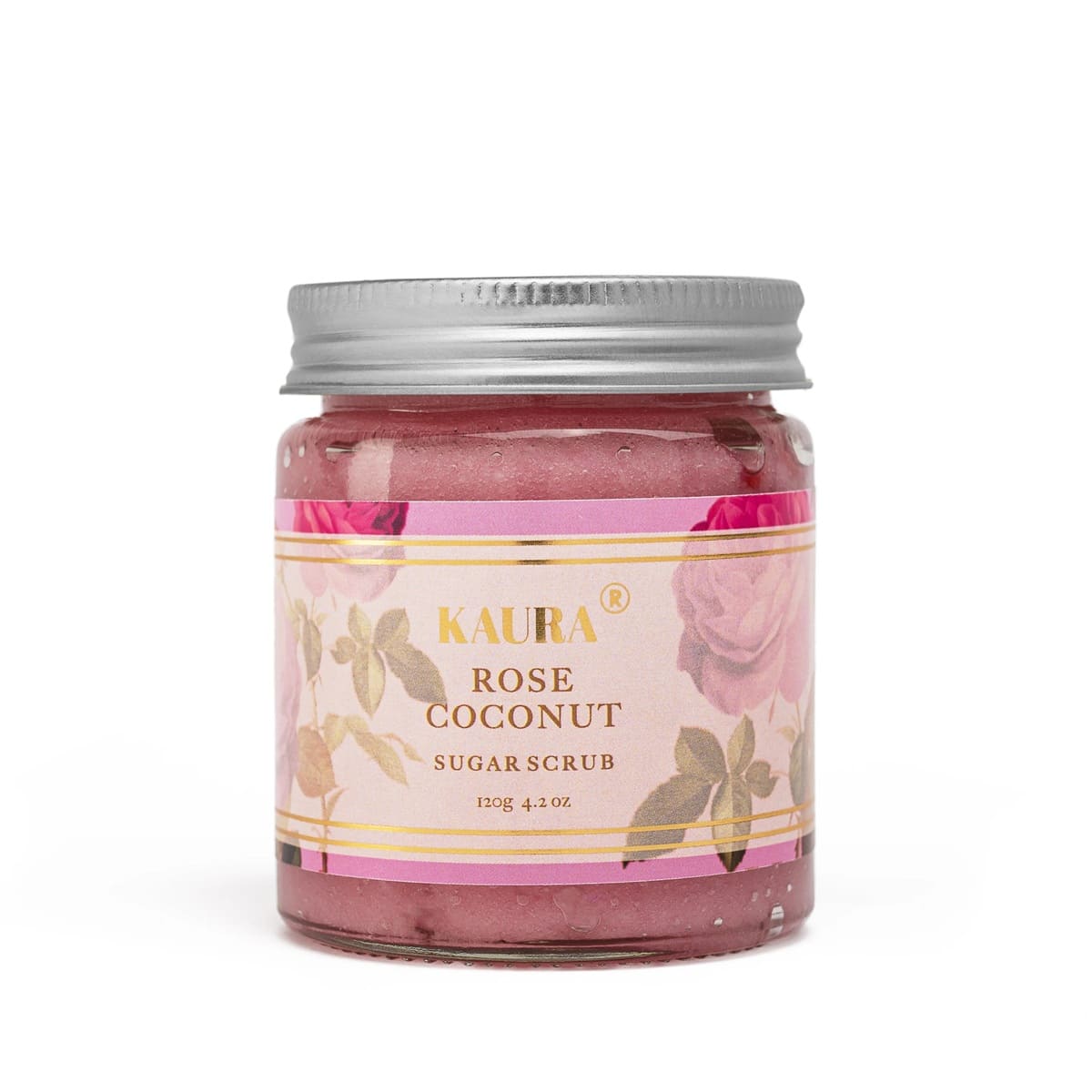 Rose & Coconut Sugar Scrub for Smooth, Glowing Skin – 120g | Verified Sustainable by Brown Living™