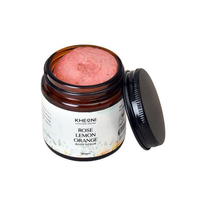 Rose Lemon Orange Exfoliating Body Scrub | Verified Sustainable by Brown Living™