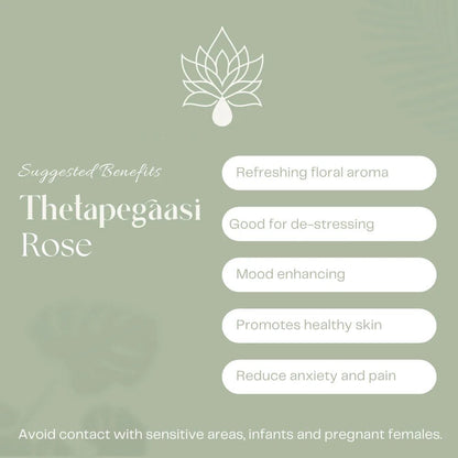 Rose Thetapegaasi Essential 8ml | Verified Sustainable by Brown Living™