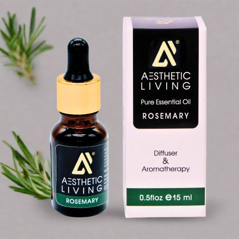 Rosemary Essential Oil for Wellness - 15ml | Verified Sustainable by Brown Living™