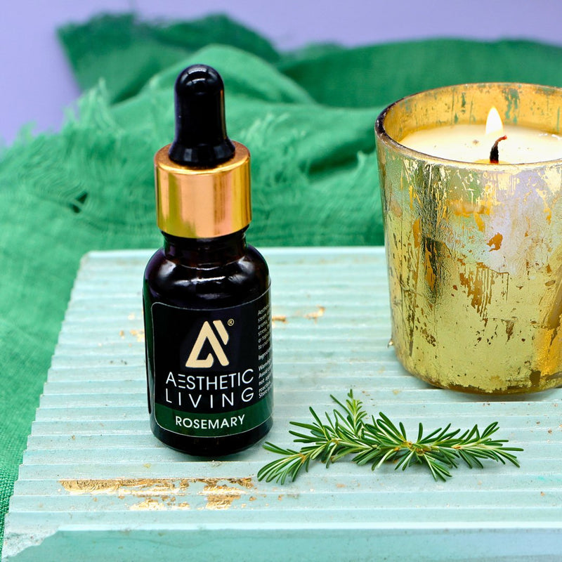 Rosemary Essential Oil for Wellness - 15ml | Verified Sustainable by Brown Living™