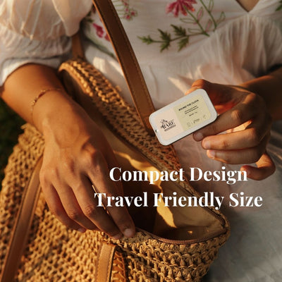 Round The Clock Solid Deodorant for Women & Men | Earthy Premium Fragrance | 15g – Deodorant on Brown Living™. SKU: BNPC 1035. Img 3.