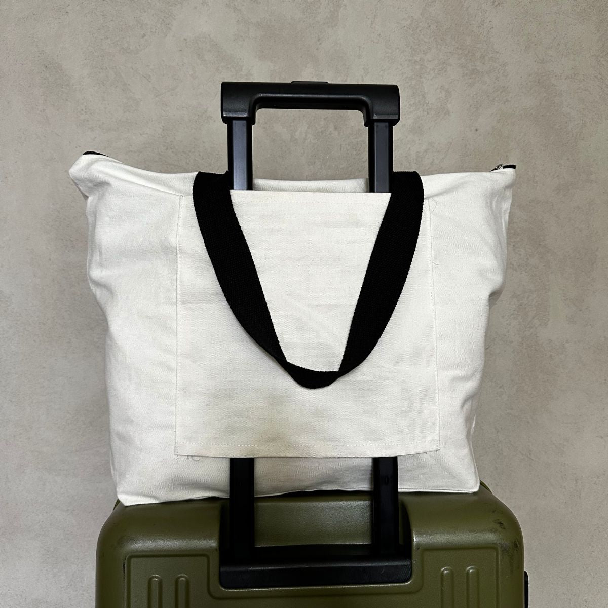 Rover Tote Bag – Durable Canvas Travel Tote with Zipper and Sleeve | Verified Sustainable by Brown Living™