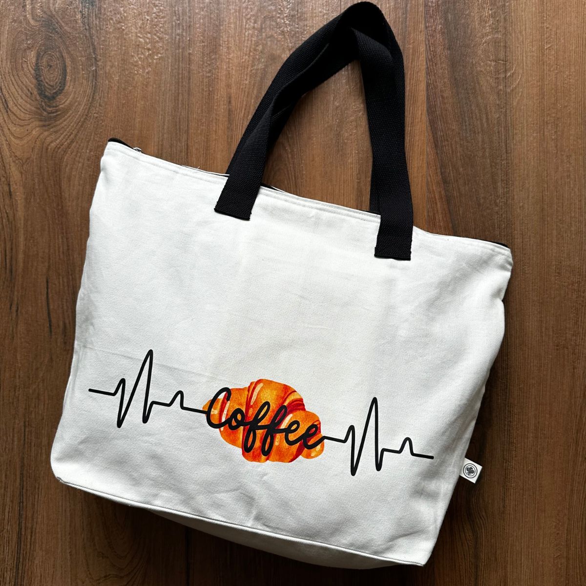 Rover Tote Bag – Durable Canvas Travel Tote with Zipper and Sleeve | Verified Sustainable by Brown Living™