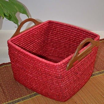 Sabai & Palm Storage Basket – Baskets & Boxes on Brown Living™. SKU: SBLBAS017B. Img 9.