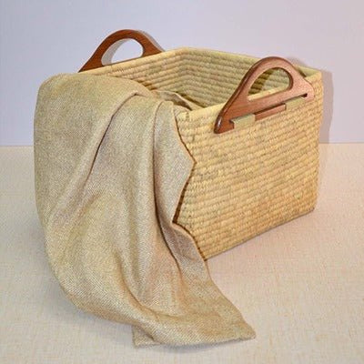 Sabai & Palm Storage Basket – Baskets & Boxes on Brown Living™. SKU: SBLBAS017D. Img 12.