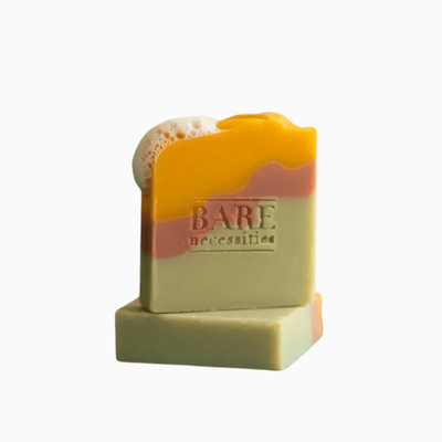 Saffron Bliss Soap – Organic Handmade Cold Process Nourishing Bath Bar – Body Soap on Brown Living™. SKU: BNPCI051. Img 1.