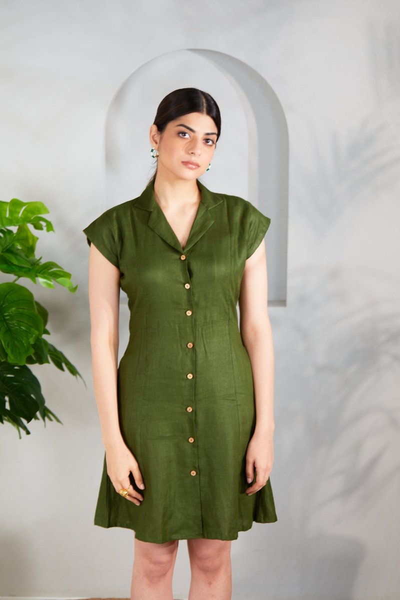 Sage Midi Dress | Verified Sustainable by Brown Living™