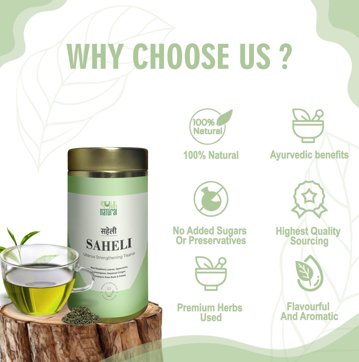 Saheli Floral Tea - 30 Cups | Verified Sustainable by Brown Living™