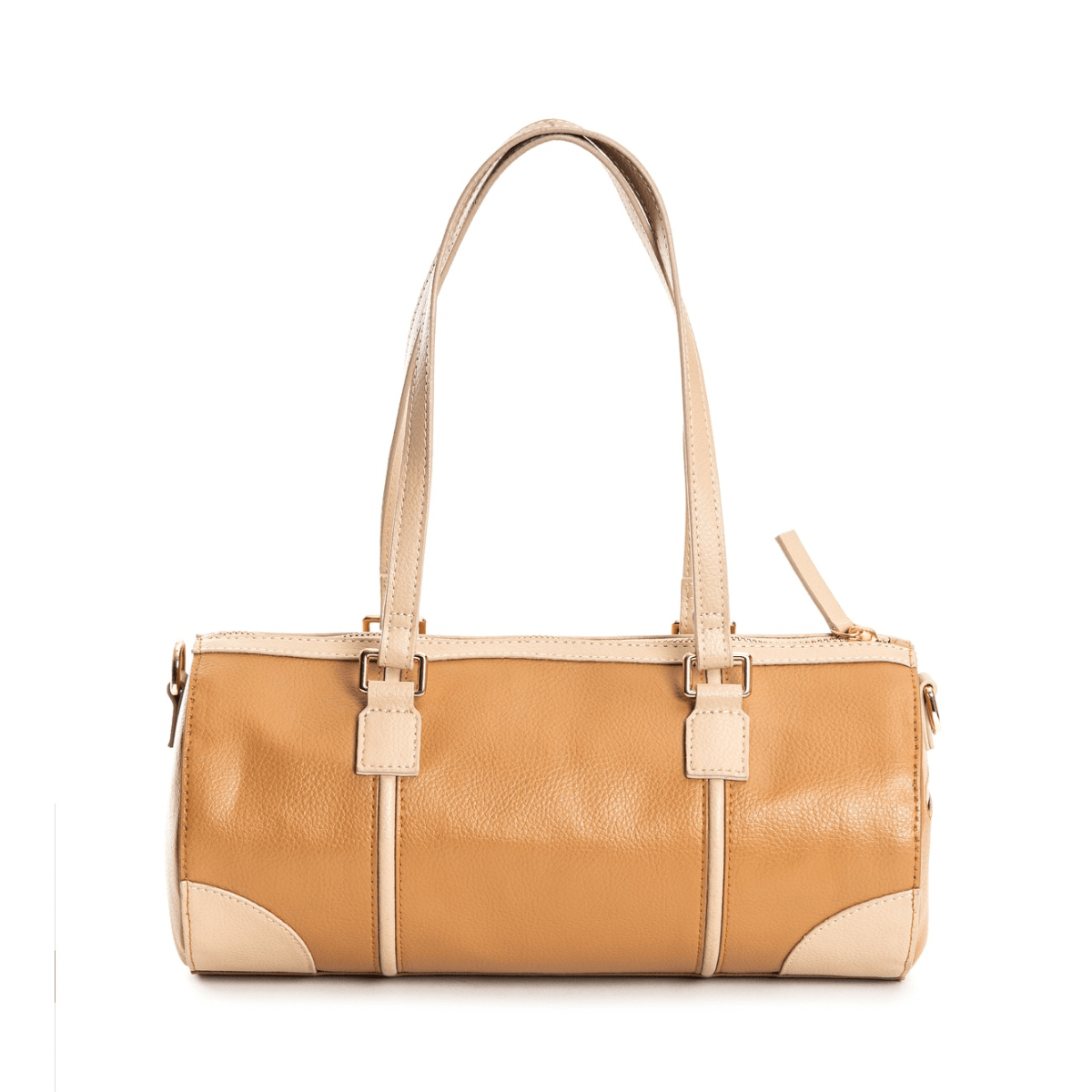 Salacia (Almond & Caramel) | Women's bag made with Apple Leather | Verified Sustainable by Brown Living™