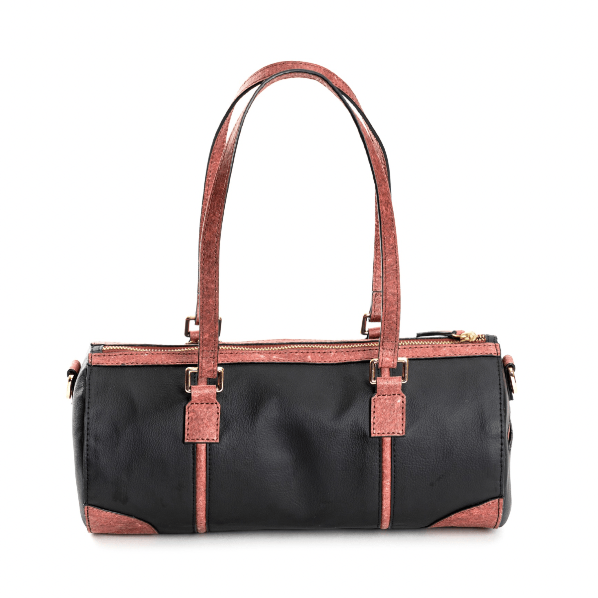 Salacia (Black & Madder Red) | Women's bag made with Apple Leather | Verified Sustainable by Brown Living™