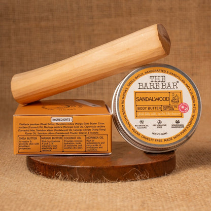 Sandalwood Body Butter – Earthy Calmness for Supple Skin | Verified Sustainable by Brown Living™