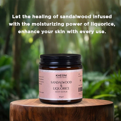 Sandalwood & Liquorice Deep Cleansing Scrub | Verified Sustainable by Brown Living™