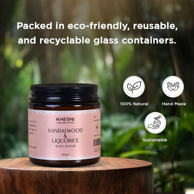 Sandalwood & Liquorice Deep Cleansing Scrub | Verified Sustainable by Brown Living™