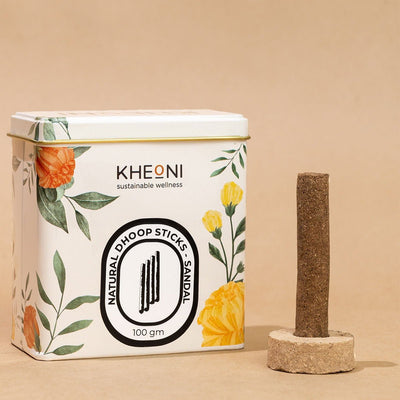 Sandalwood Natural Dhoop Sticks: The Essence of Calm and Purity – Home Decor on Brown Living™. SKU: SPDHSA001P. Img 2.