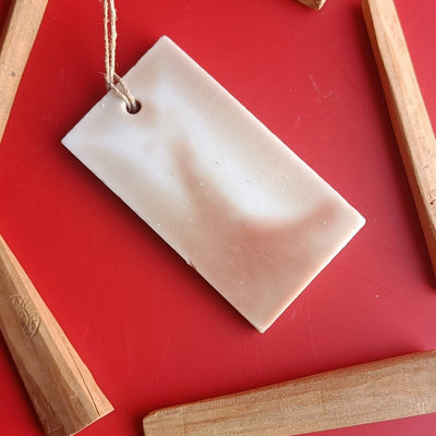 Sandalwood Wax Sachet - Scented Block – Candles & Fragrances on Brown Living™. SKU: SWWS04. Img 5.