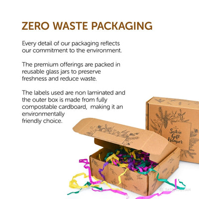 Sattvic Gift Hamper - Organic Tea & Coffee Alternatives – Tea on Brown Living™. SKU: 1SG - TCA. Img 4.