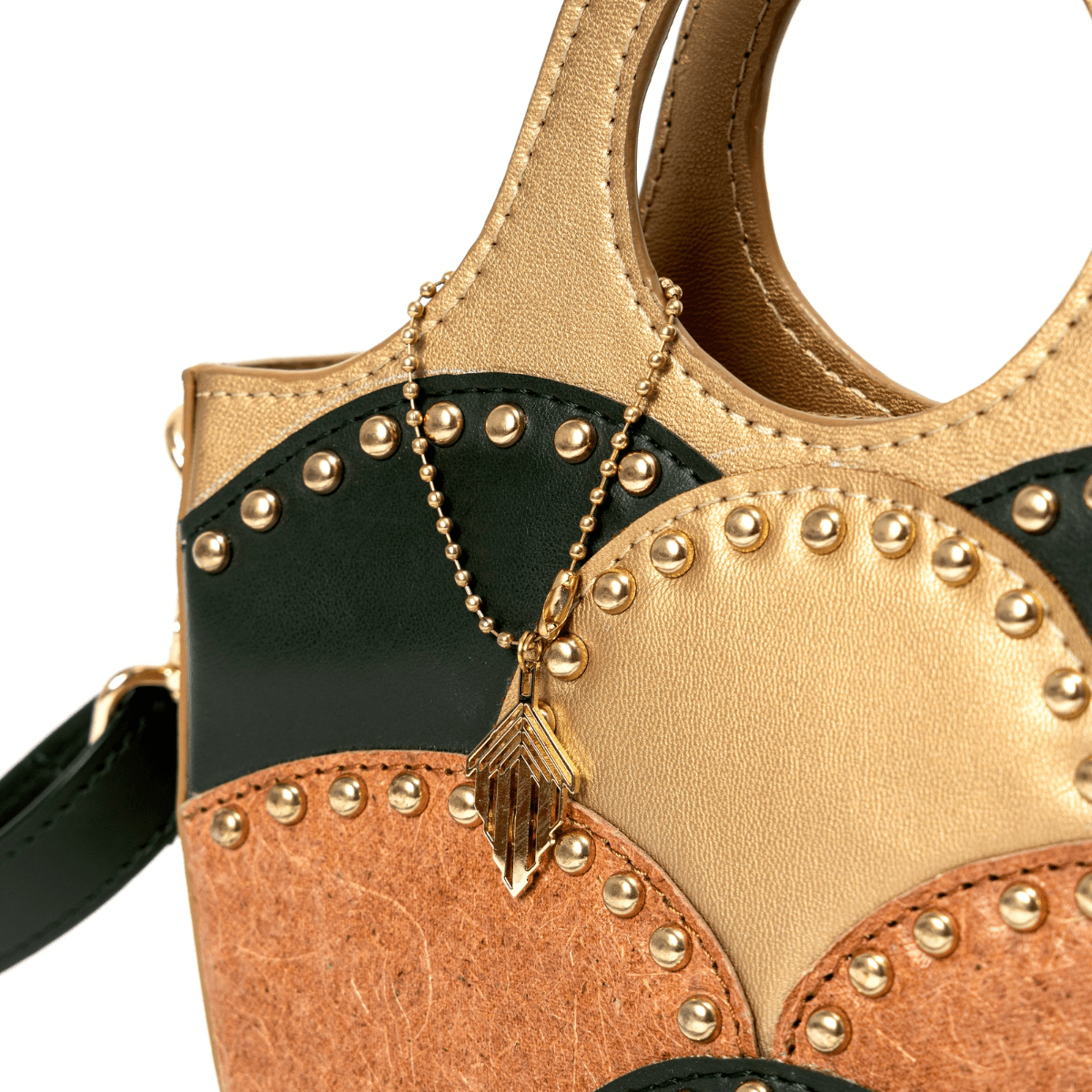 Savannah Vegan Leather Sling - Gold | Verified Sustainable by Brown Living™