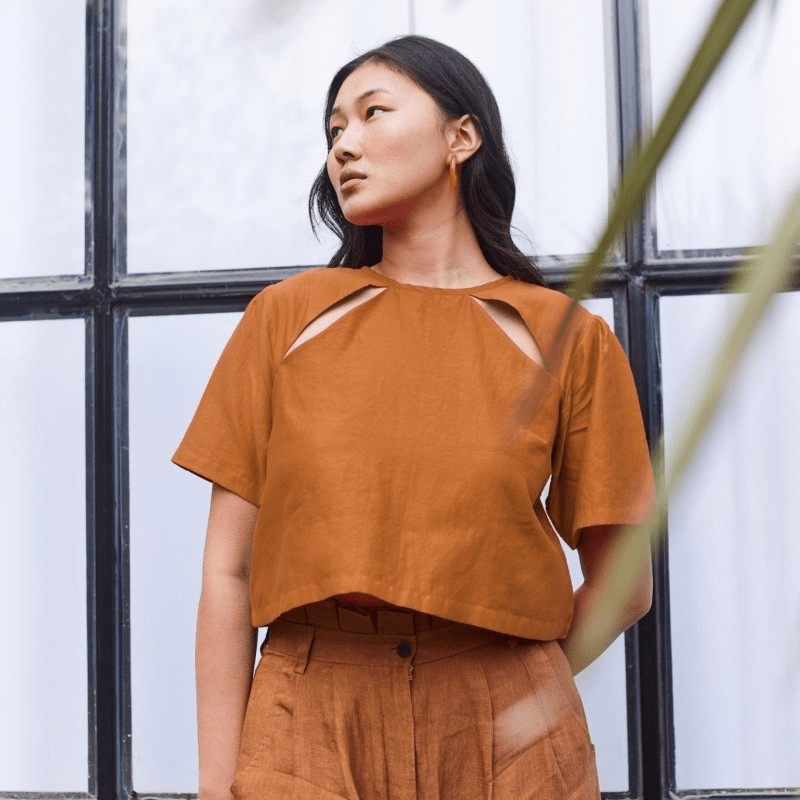 Savoy Summer Top | Verified Sustainable by Brown Living™