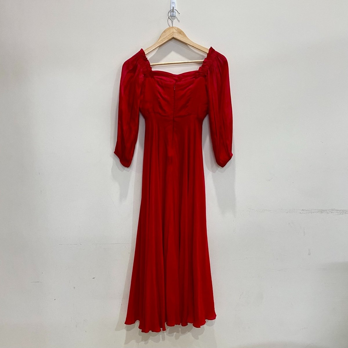 Scarlet Red Dress | Verified Sustainable by Brown Living™