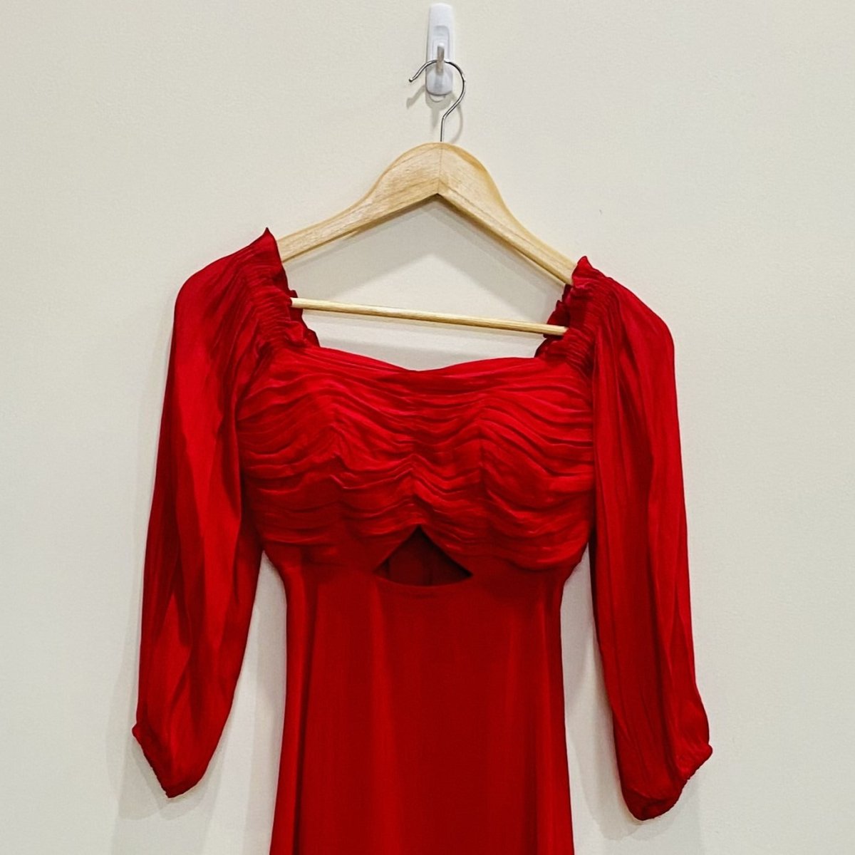 Scarlet Red Dress | Verified Sustainable by Brown Living™