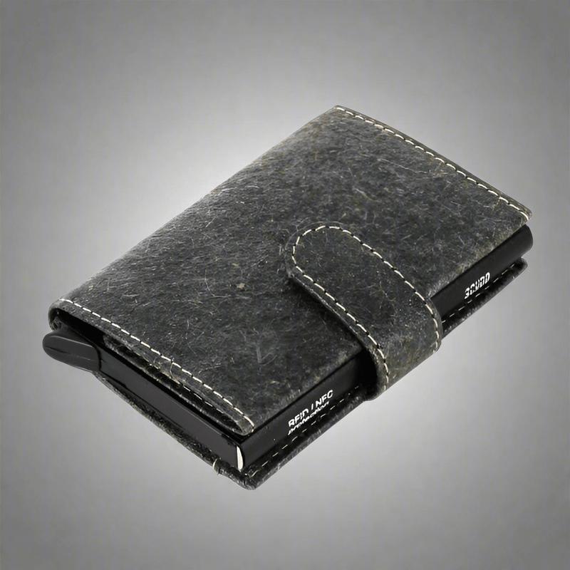 Scudo Slim Wallet - Cocos - Dark Indigo | Made with Vegan coconut leather | Verified Sustainable by Brown Living™