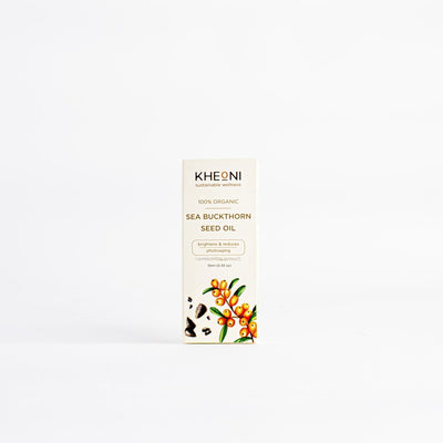 Seabuckthorn Berry Oil for Skin & Hair Care – Body Oil on Brown Living™. SKU: SFEOSB010L. Img 6.