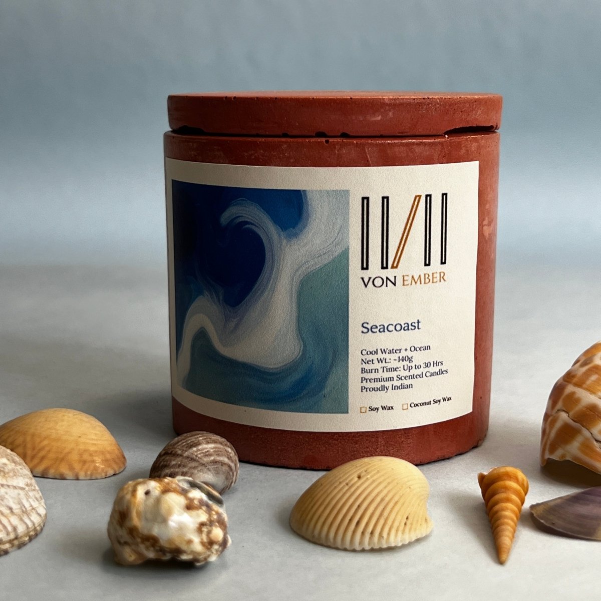 Seacoast Scented Candle | Verified Sustainable by Brown Living™