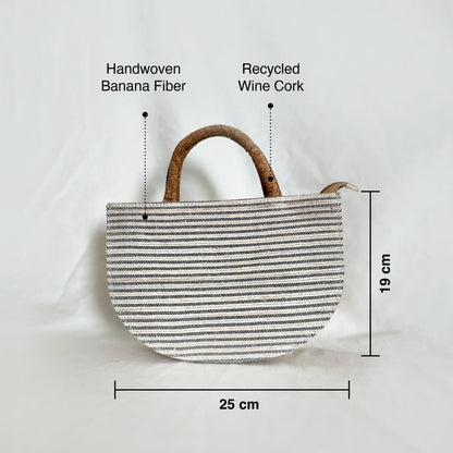 Semi Circle Bag – Trendy & Minimalist Half - Moon Bag | Verified Sustainable by Brown Living™