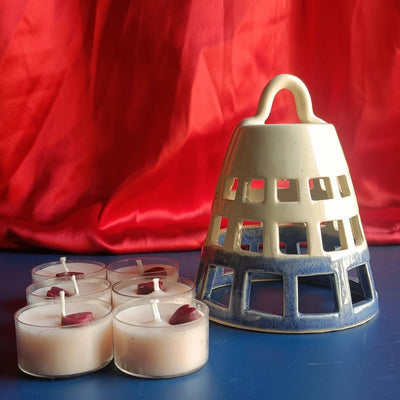 Serenade Glow Lantern Set – Candles & Fragrances on Brown Living™. SKU: CTH1. Img 4.